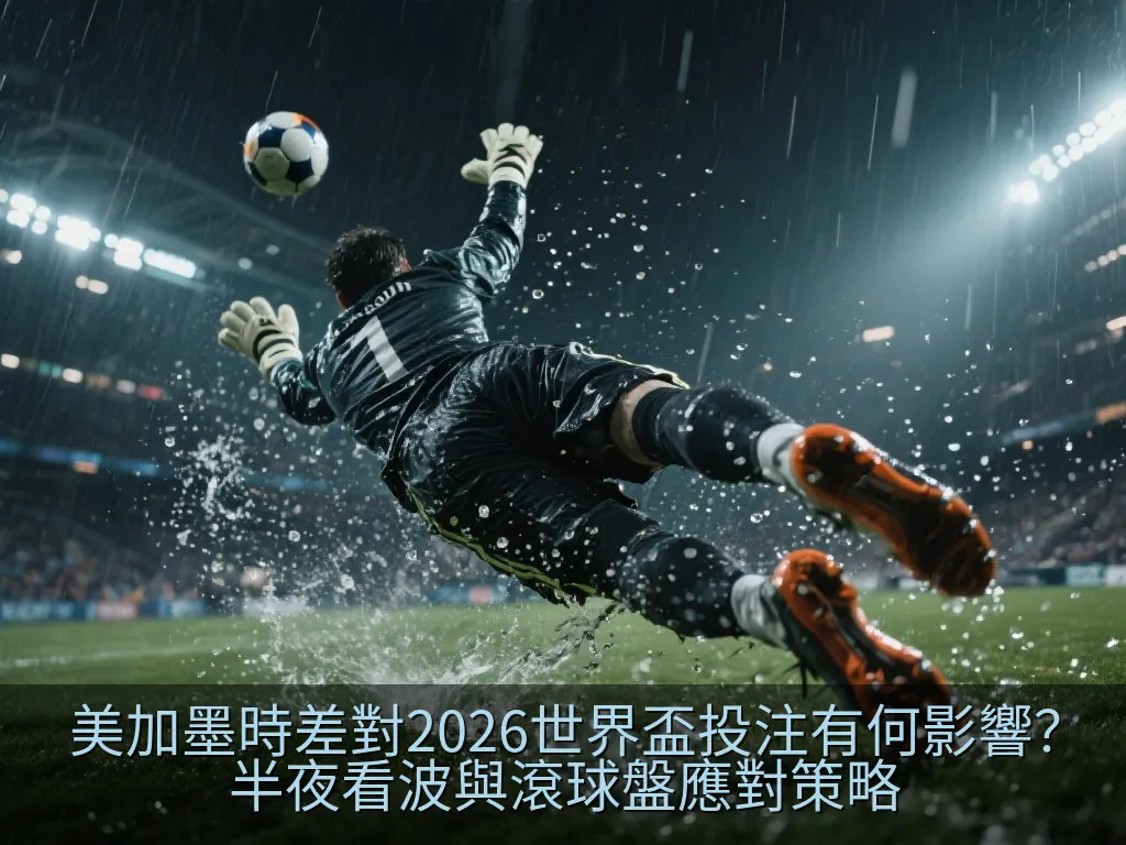 美加墨時差對2026世界盃投注有何影響？半夜看波與滾球盤應對策略