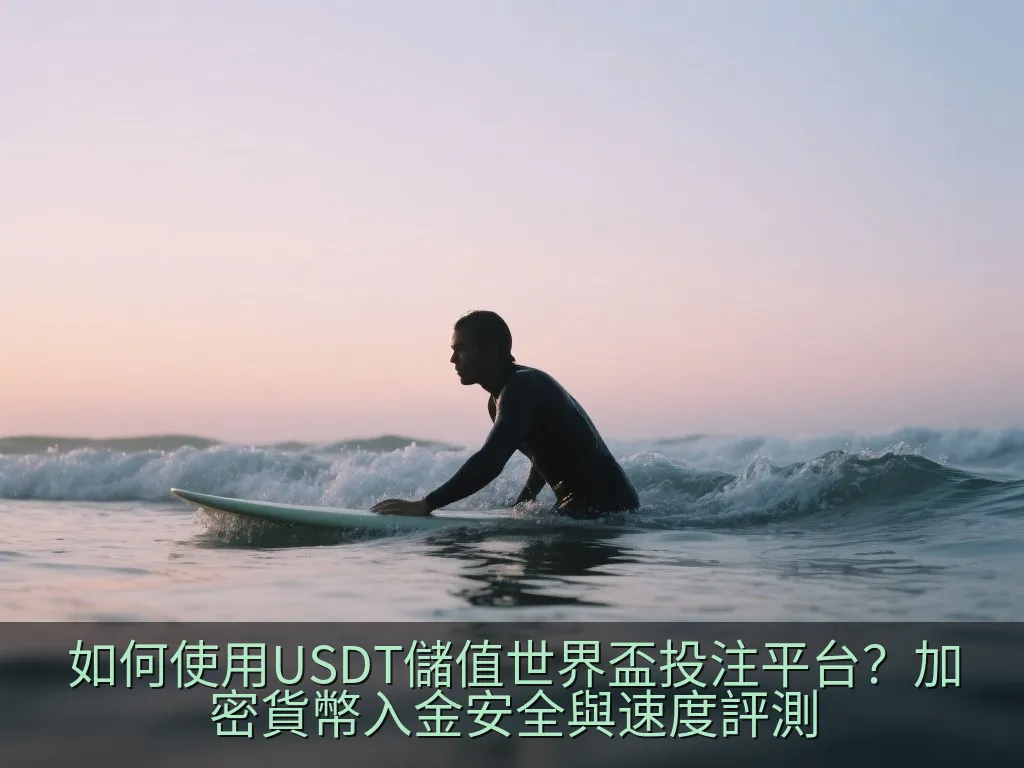 如何使用USDT儲值世界盃投注平台？加密貨幣入金安全與速度評測